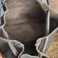 Large brown bucket bag