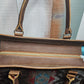Native design oversized handbag